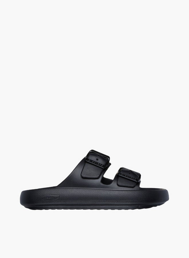 SKECHERS Men Buckle Accent Slides - Image 3